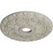 Ekena Millwork Spring Leaf Medallion (Canopies up to 5 5/8"), 19 7/8"OD x 3 5/8"ID x 1 1/4"P, Pot of Cream Crackle CM19SPPCC - alternate 4